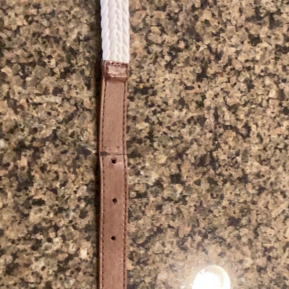 Dress blue/white with belt and pockets - Picture 5 of 5